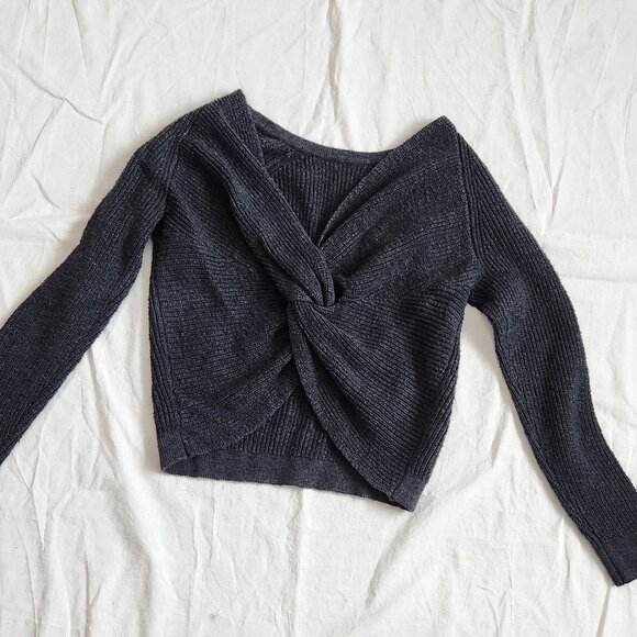 Aerie Twist Back Sweater XXS - Picture 11 of 15